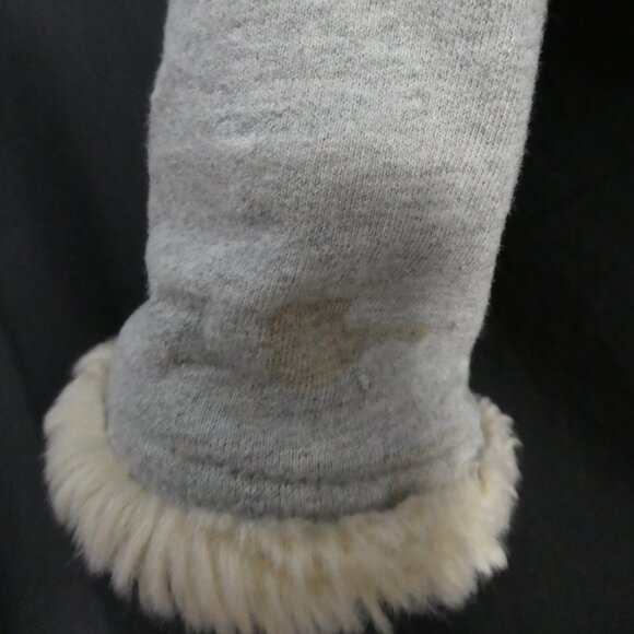 JUICY COUTURE | Pink Tag P | P2P 15 inches measured | Grey Hooded Zip-Up Jacket - Picture 15 of 16